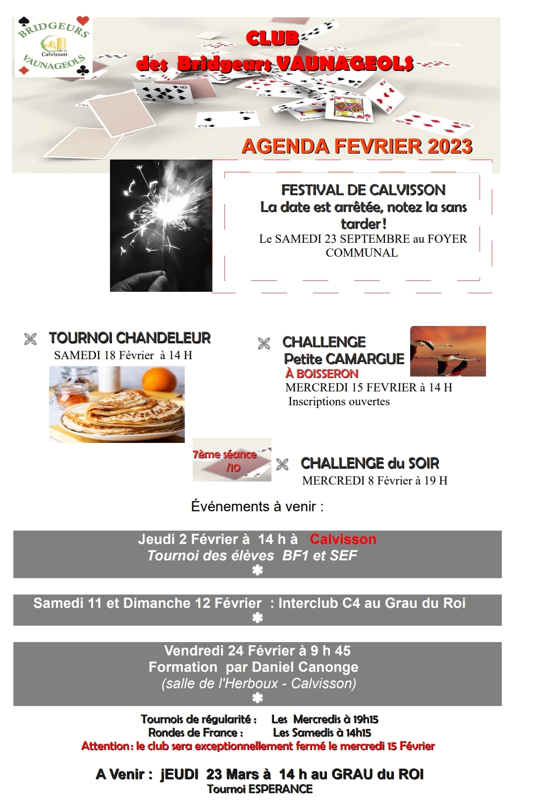 image - Agenda. Février 2023